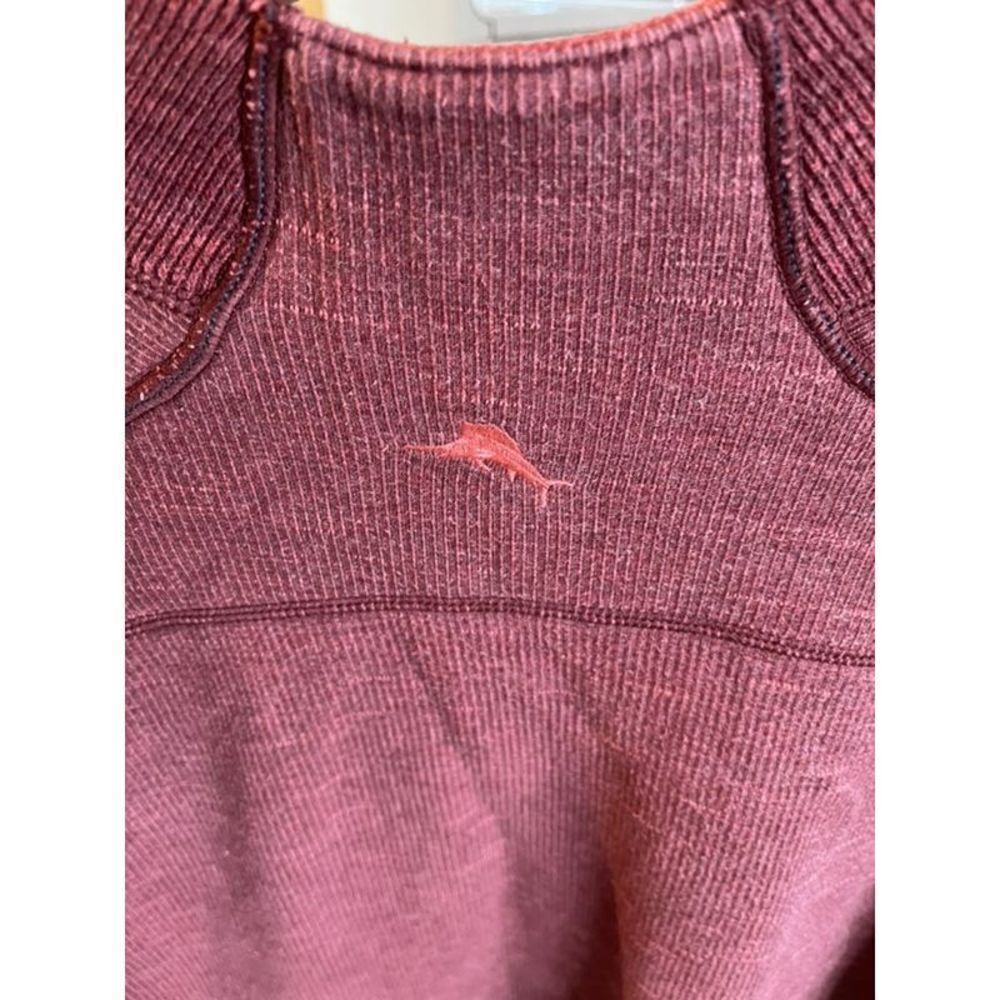 Tommy Bahama Men's Reversible Red Pullover Sz XL Golf Hiking - Picture 6 of 6